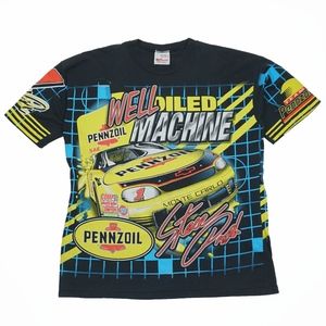 VTG Steve Park WELL OILED MACHINE Racing Tee